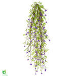 Hengiblóm m/fjólubl blómum 82cm