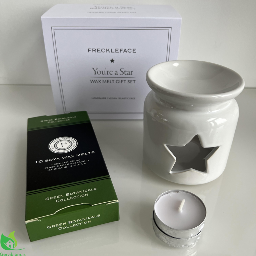 Gjafasett með vax og olíubrennara Youre a Star